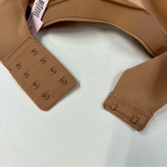 NEW Victorias Secret Small Lightly Lined Bralette Bra Solid Beige No Wire #2477 - Picture 6 of 10